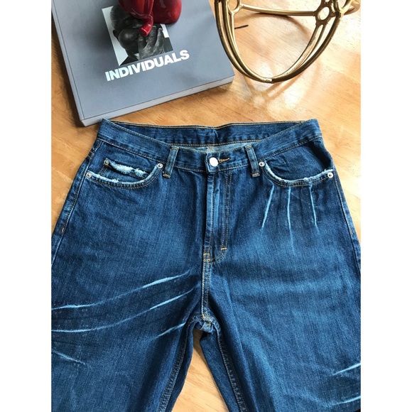 7 For All Man Kind | Dark Wash | Boot Cut Jeans - Picture 5 of 8